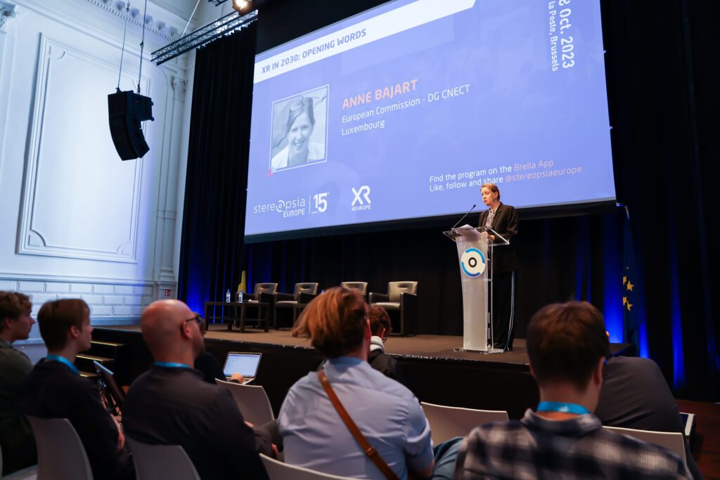 Stereopsia 2023 invited Anne Bajard to the best XR event in Europe